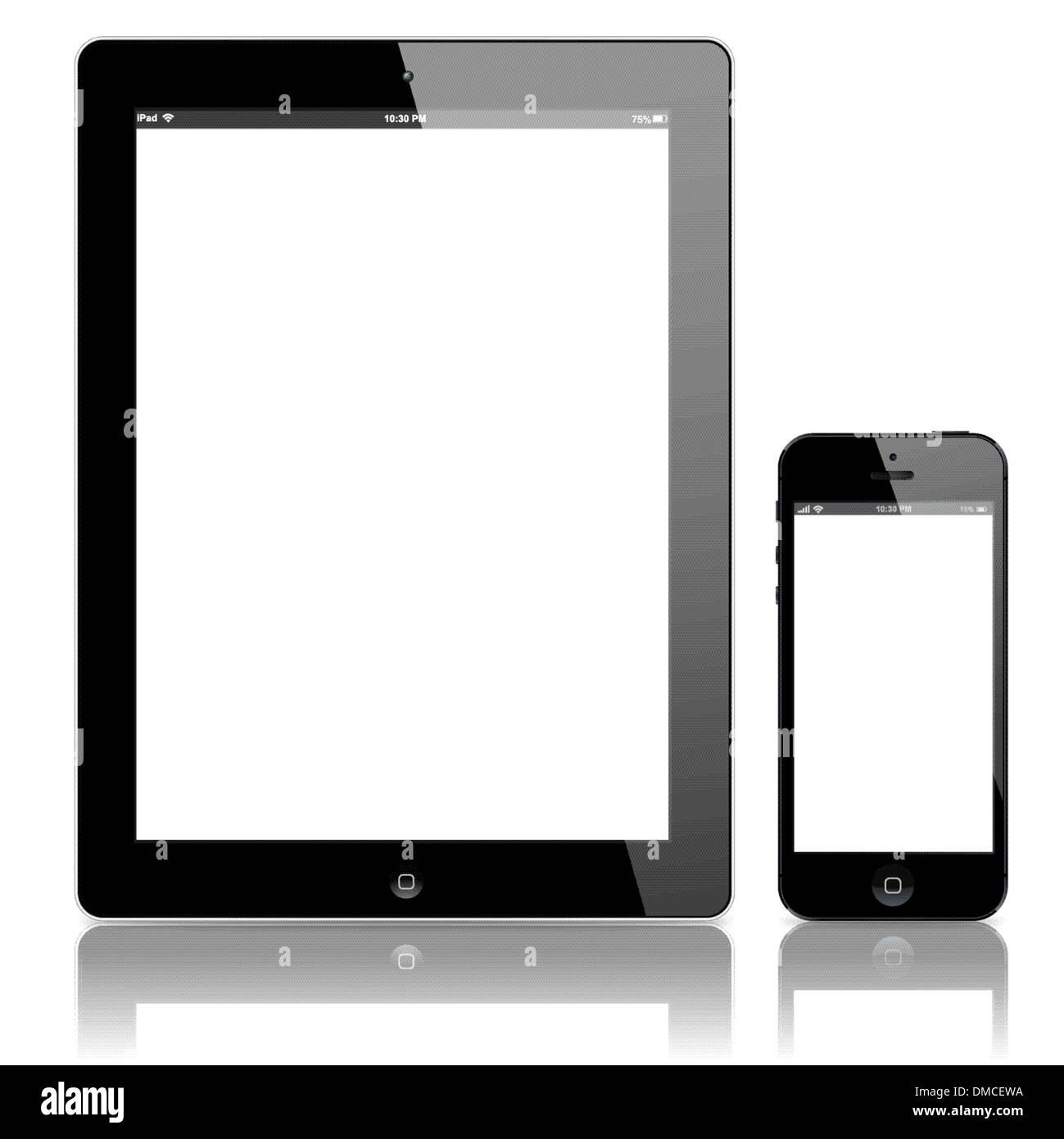 Full screen mobile phone Stock Vector Images - Alamy