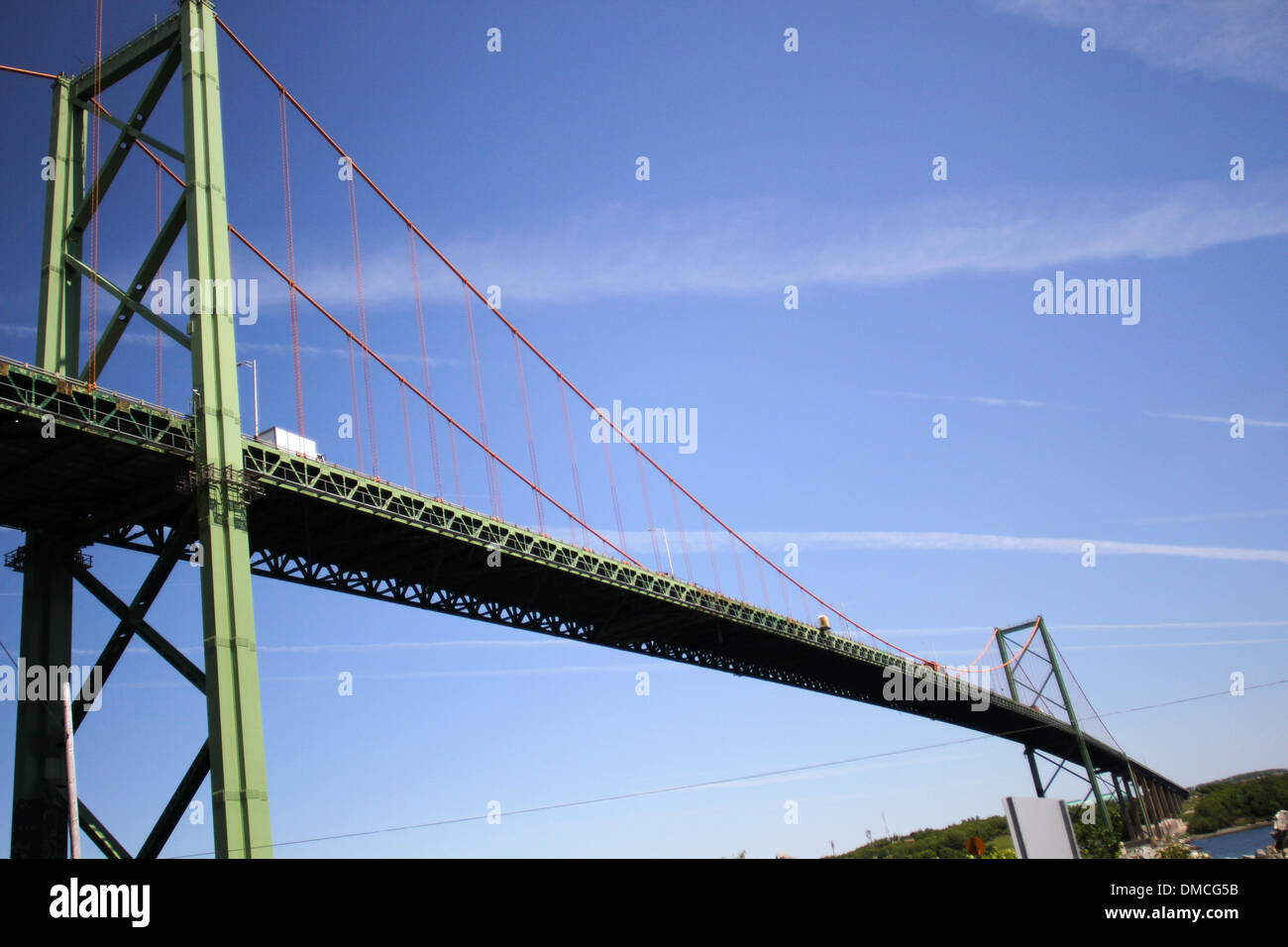The A. Murray MacKay Bridge in Halifax, N.S Stock Photo Alamy