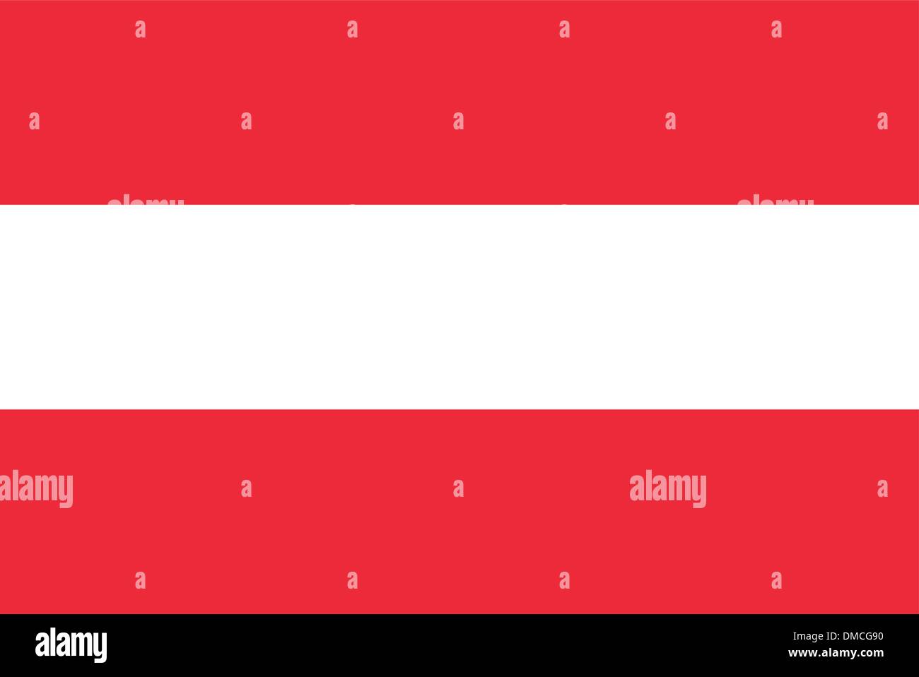 Flag of Austria Stock Vector