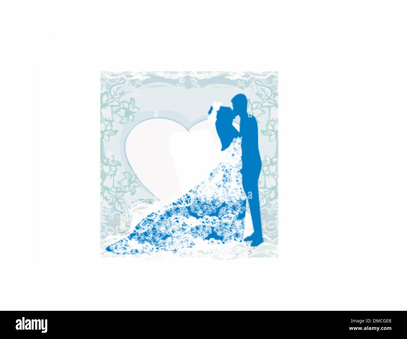 wedding dancing couple background Stock Vector Image & Art - Alamy