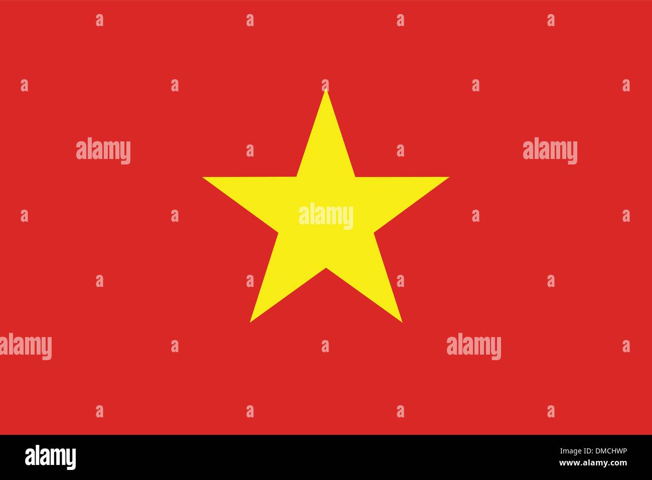Flag of Vietnam Stock Vector