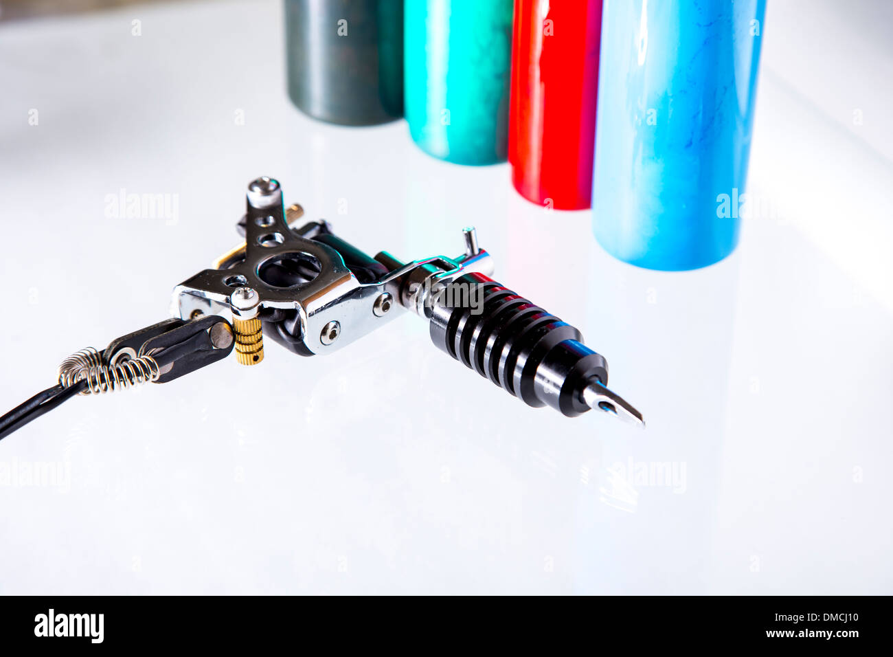 Tattoo Machine In Hand HighRes Vector Graphic  Getty Images