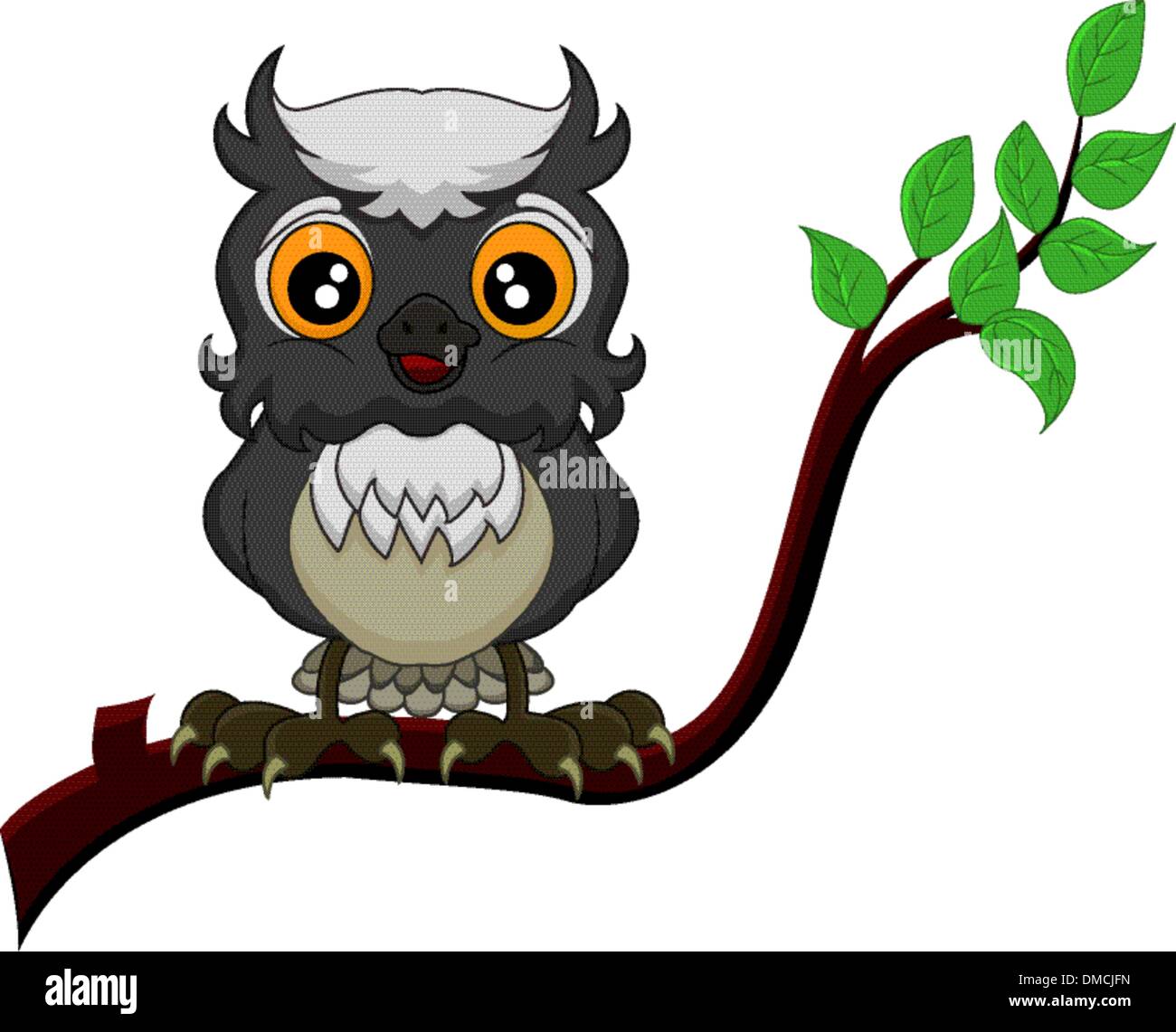 owl cartoon Stock Vector