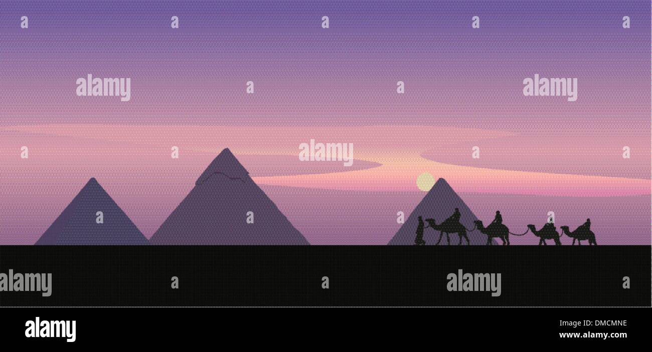 Iconic caravan Stock Vector Images - Alamy