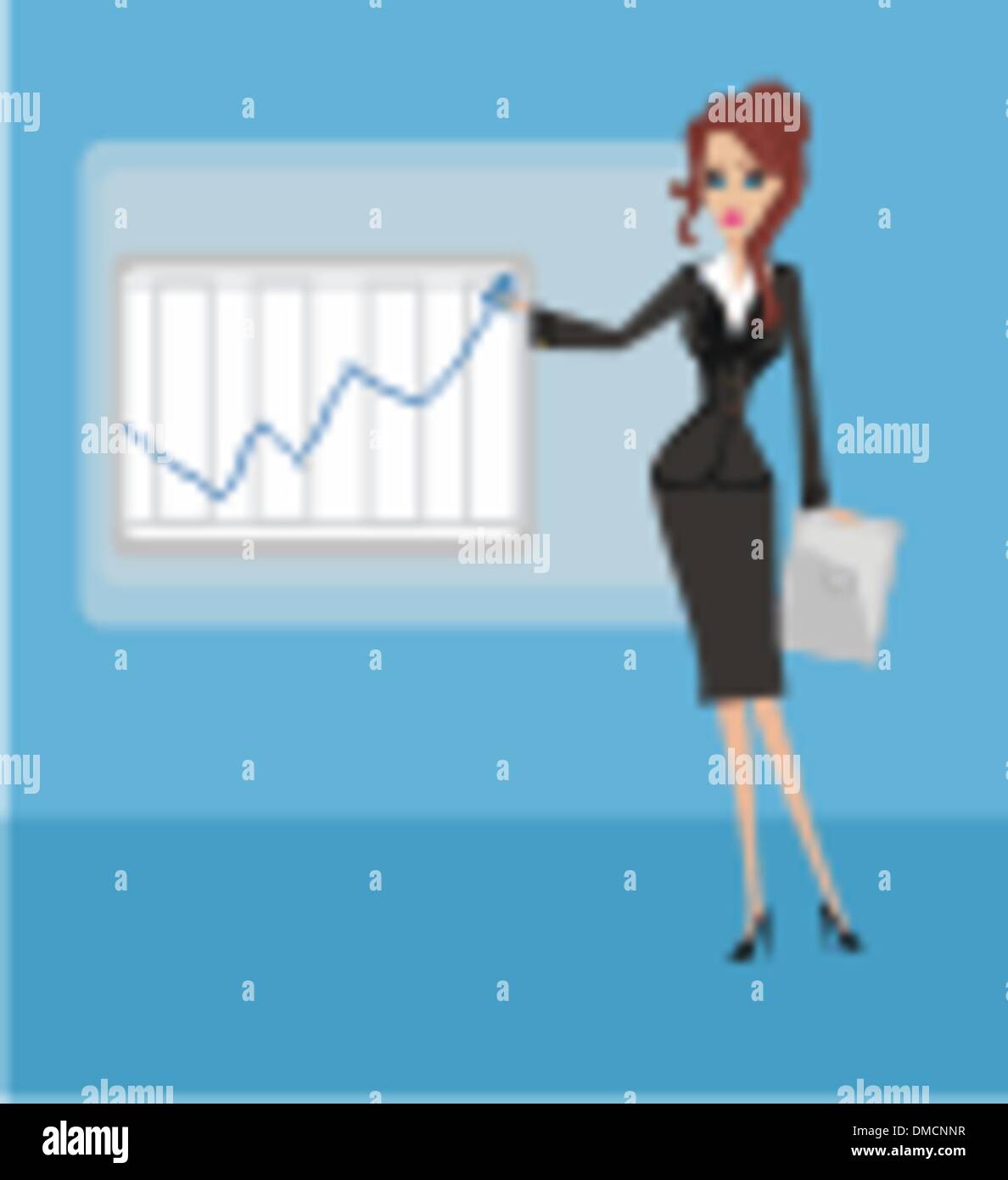 Businesswoman animation kit By Cartoon time!