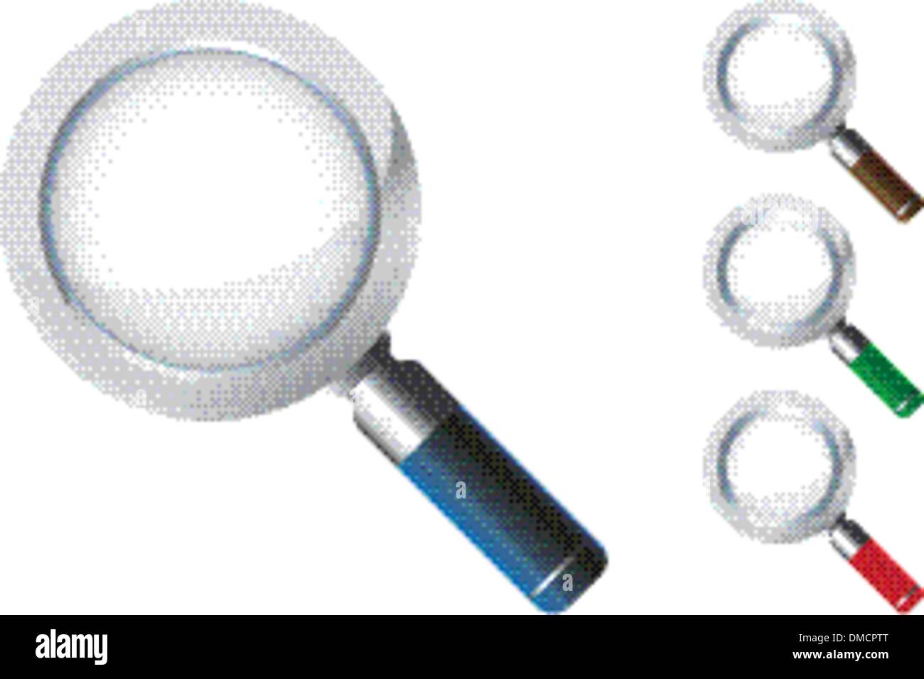 magnifying glass icon Stock Vector Image & Art - Alamy