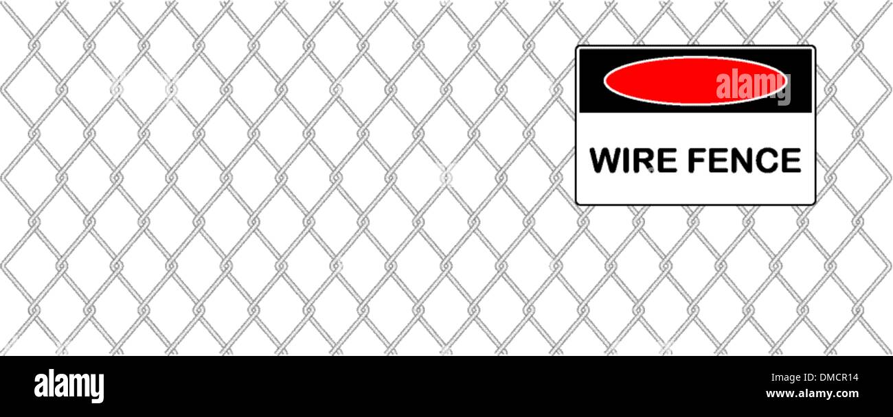 vector of wire fence Stock Vector Image & Art Alamy