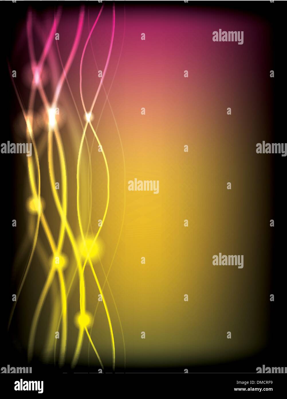 neon light vector background with waves Stock Vector Image & Art Alamy