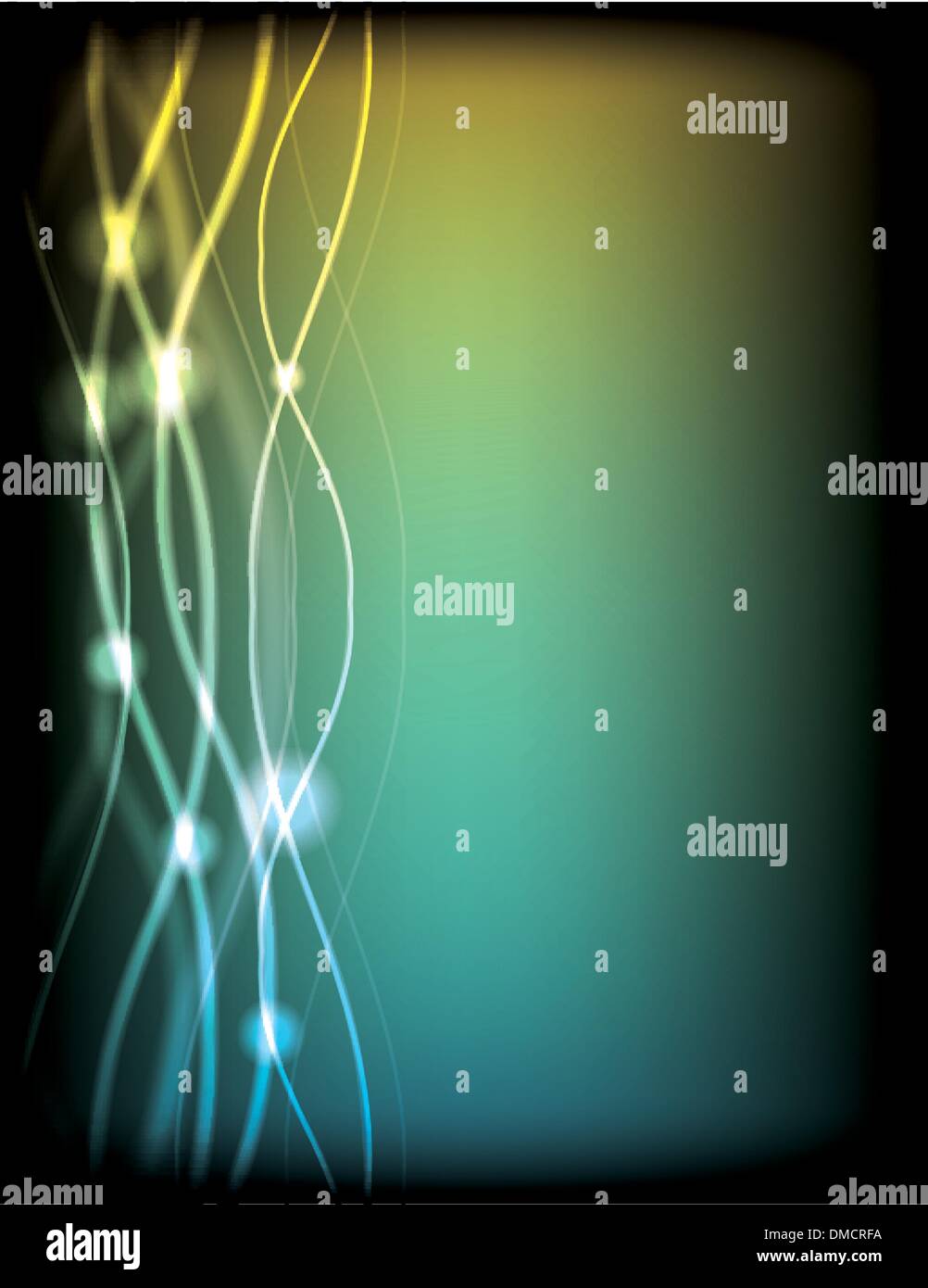 neon light vector background with waves Stock Vector Image & Art Alamy