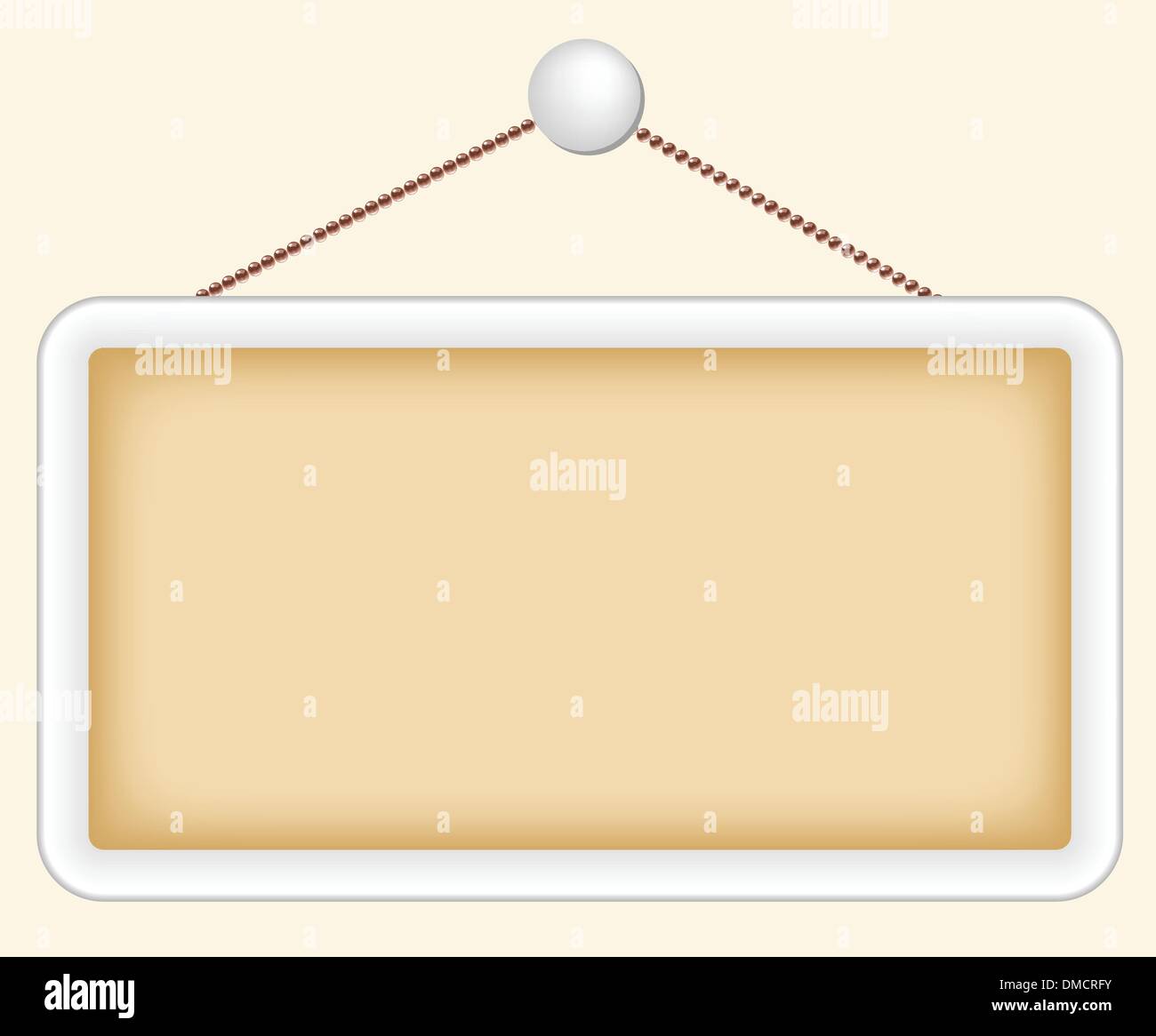 Blank sign in front Stock Vector Images Alamy