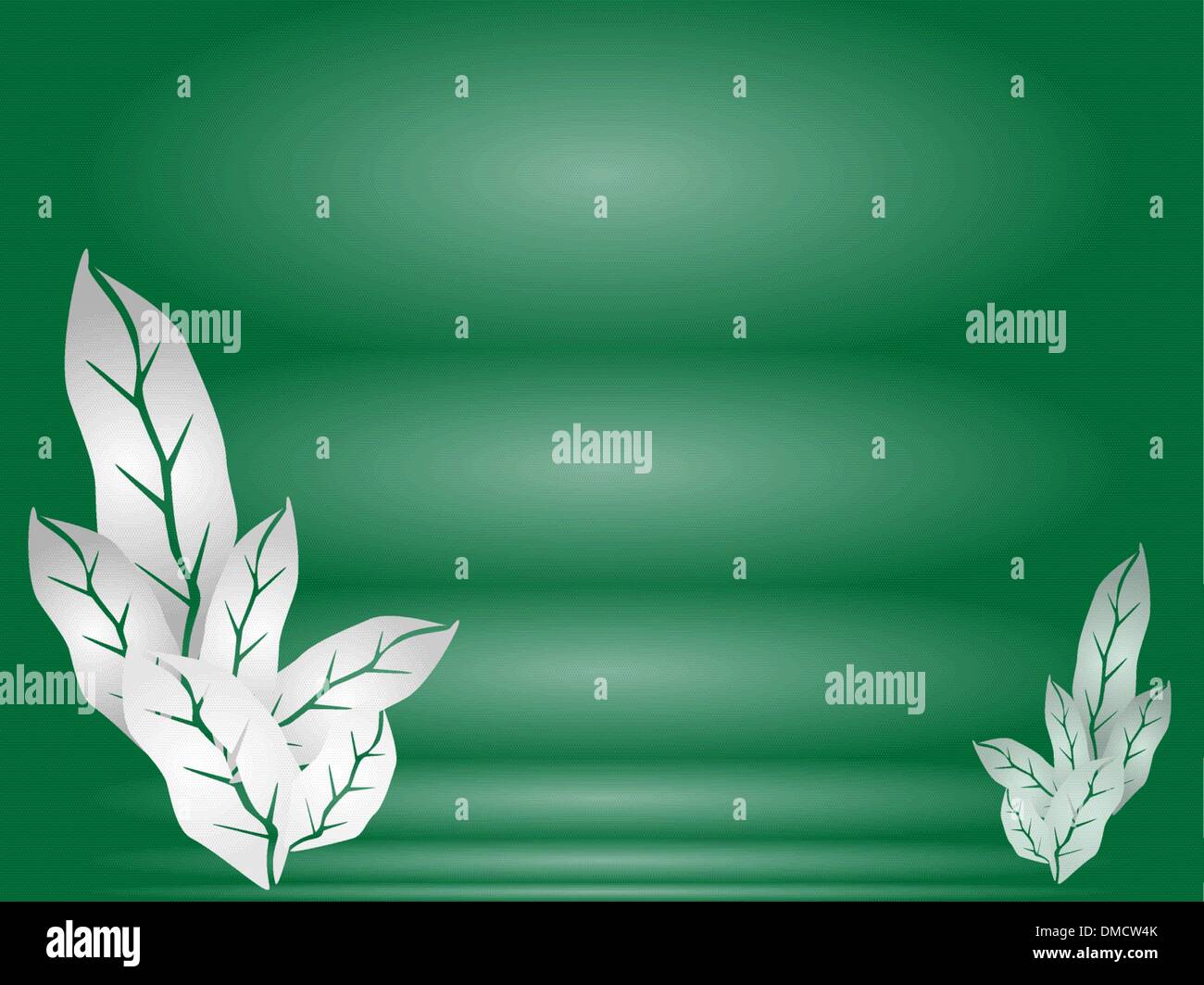 Illustration of Leaves of Green Background Template Stock Vector Image ...