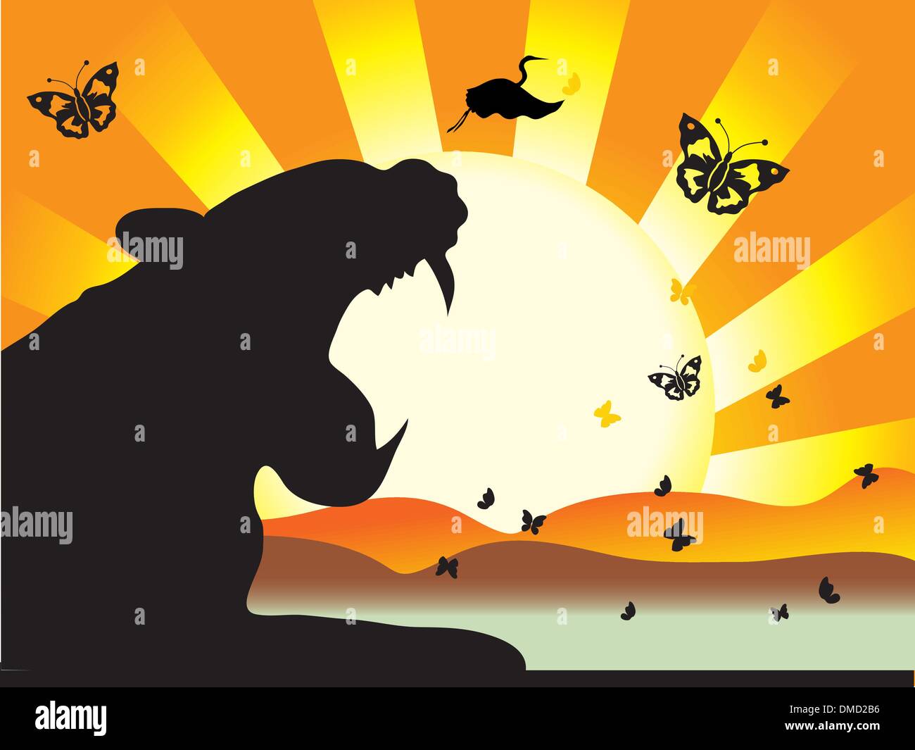 Safaris, hunting leopard Stock Vector Image & Art - Alamy