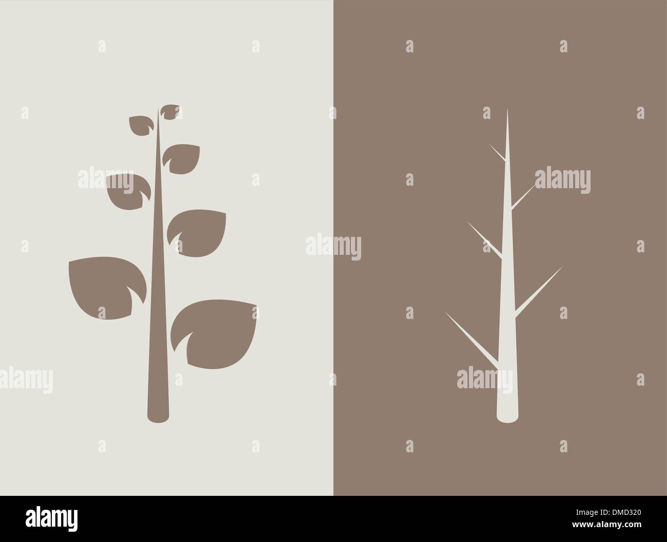 Tree background illustration Stock Vector Image & Art - Alamy