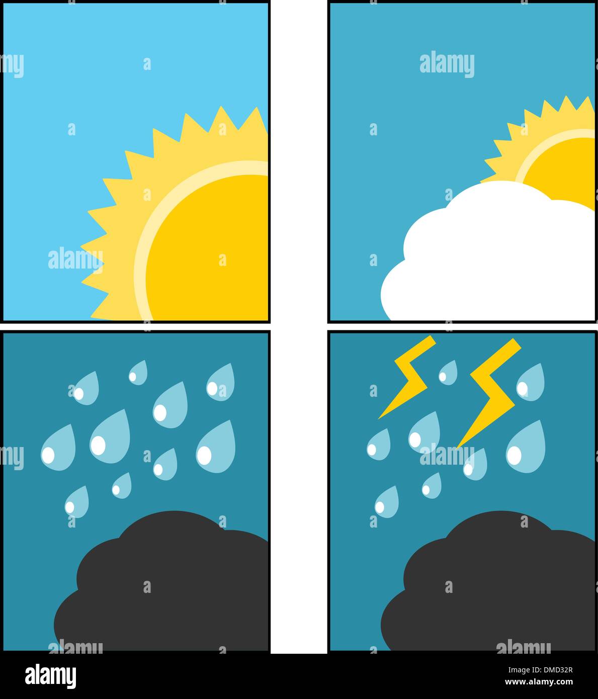 weather-icon-illustration-stock-vector-image-art-alamy