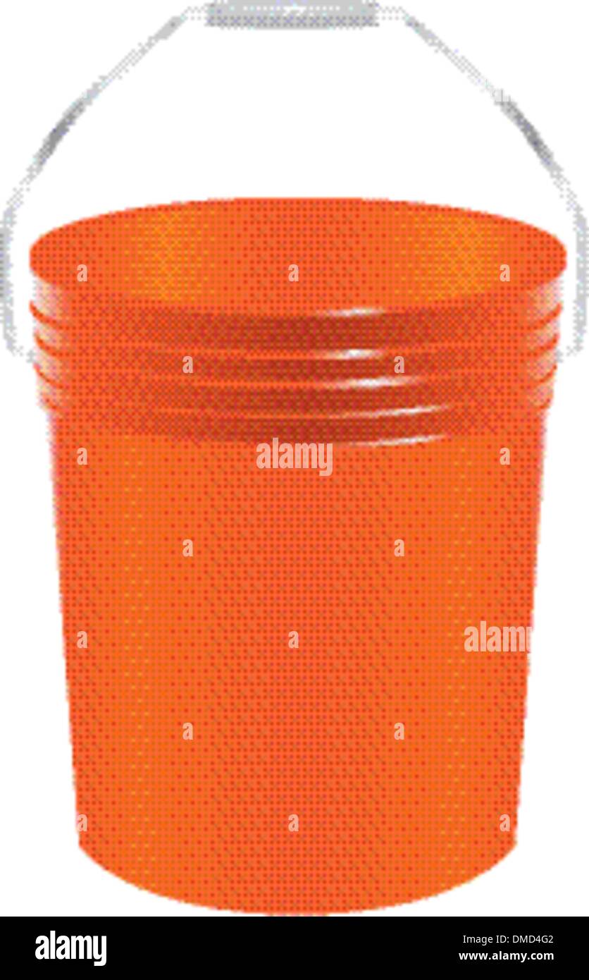 Paint bucket Stock Vector