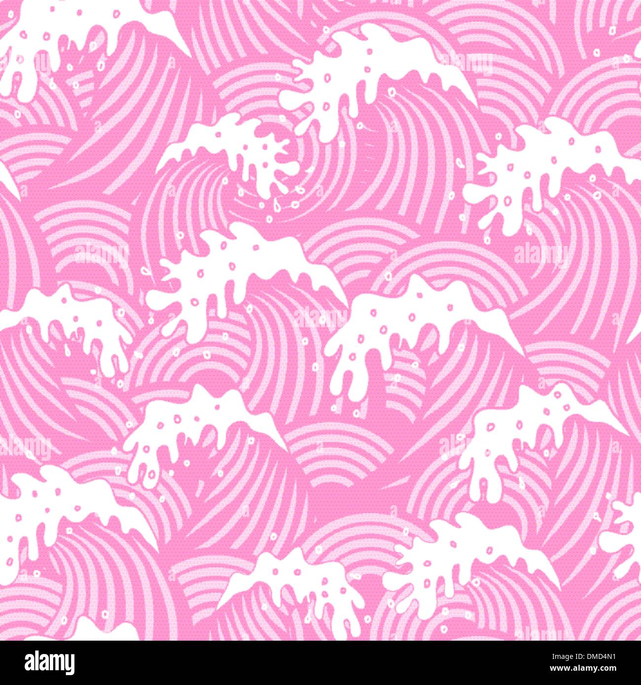 Wind waves pattern illustration Stock Vector Images - Alamy
