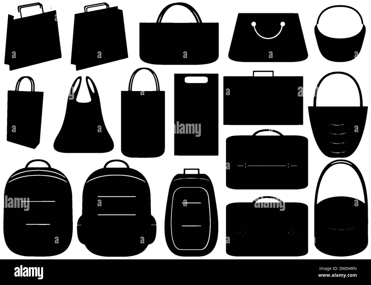 Back Packing Market Stock Vector Images Alamy