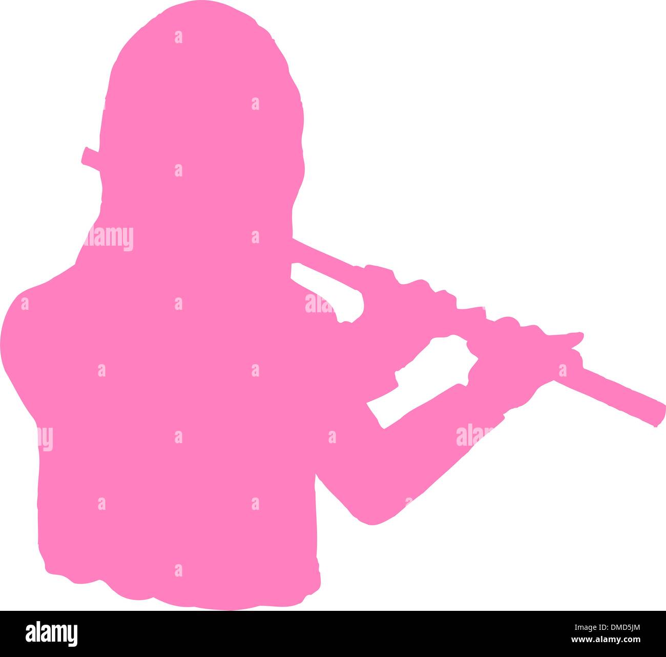 Man playing his flute Stock Vector Image & Art Alamy