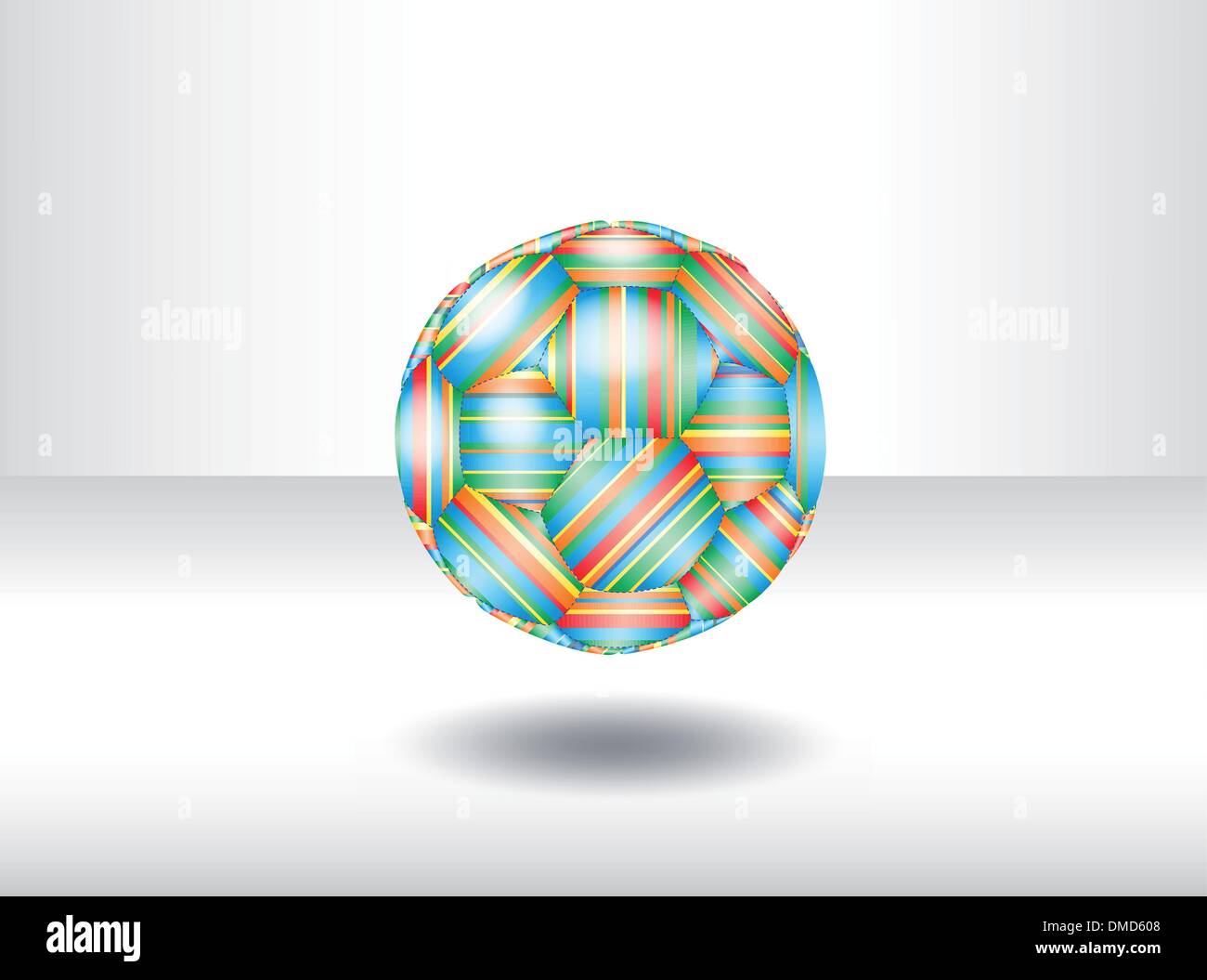 Isolated soccer ball. Illustration 10 version Stock Vector Image & Art ...