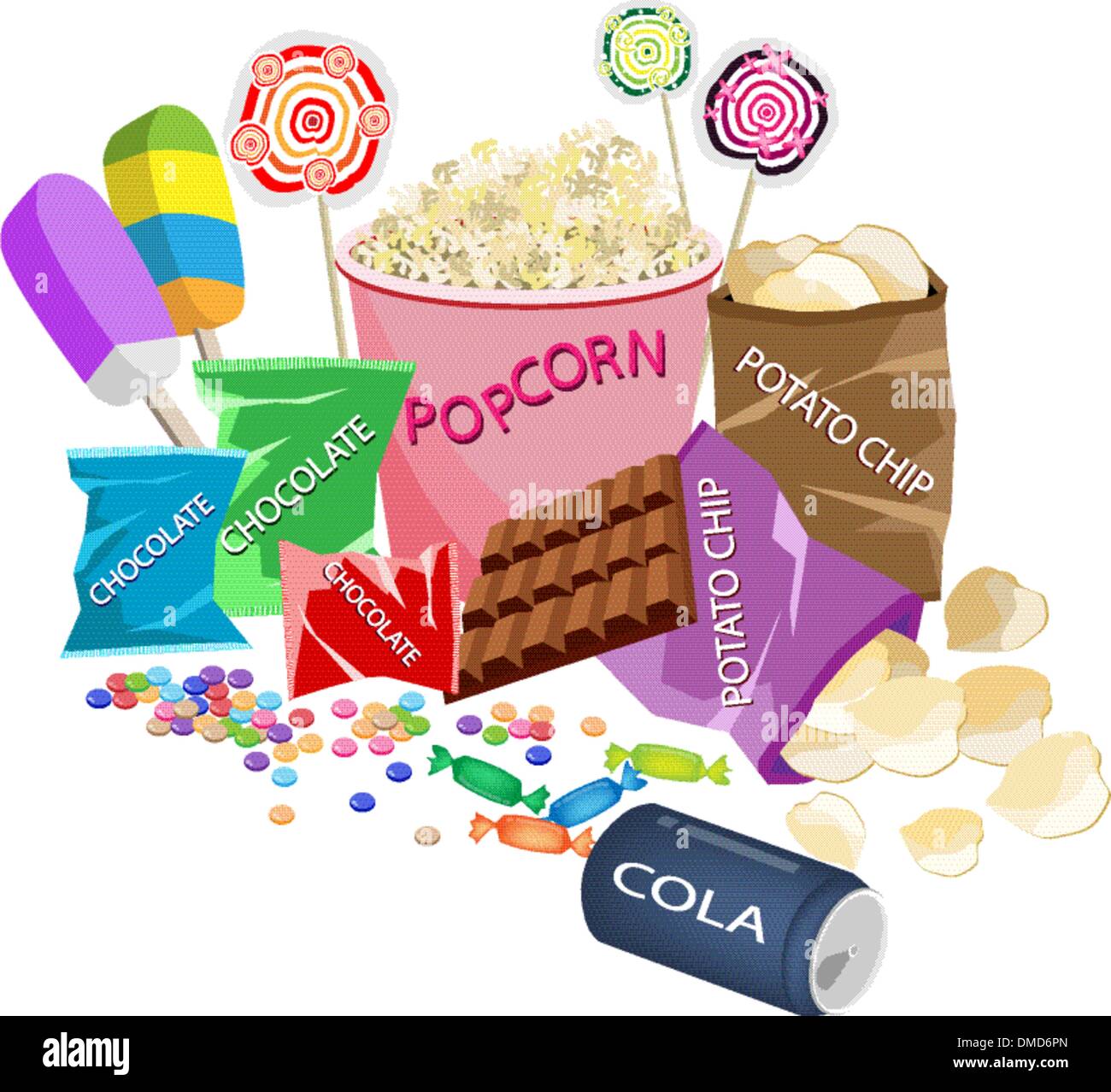 Movie Theater Candy Clipart
