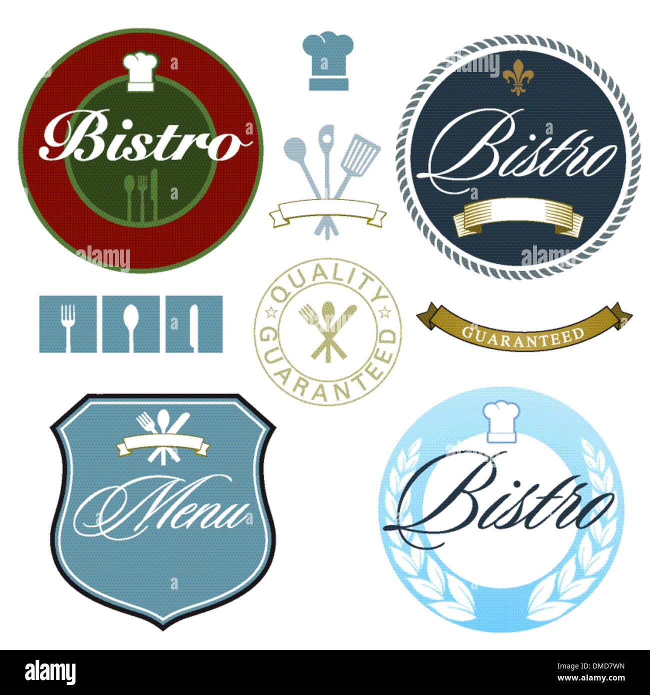 Bistro Label Stock Vector