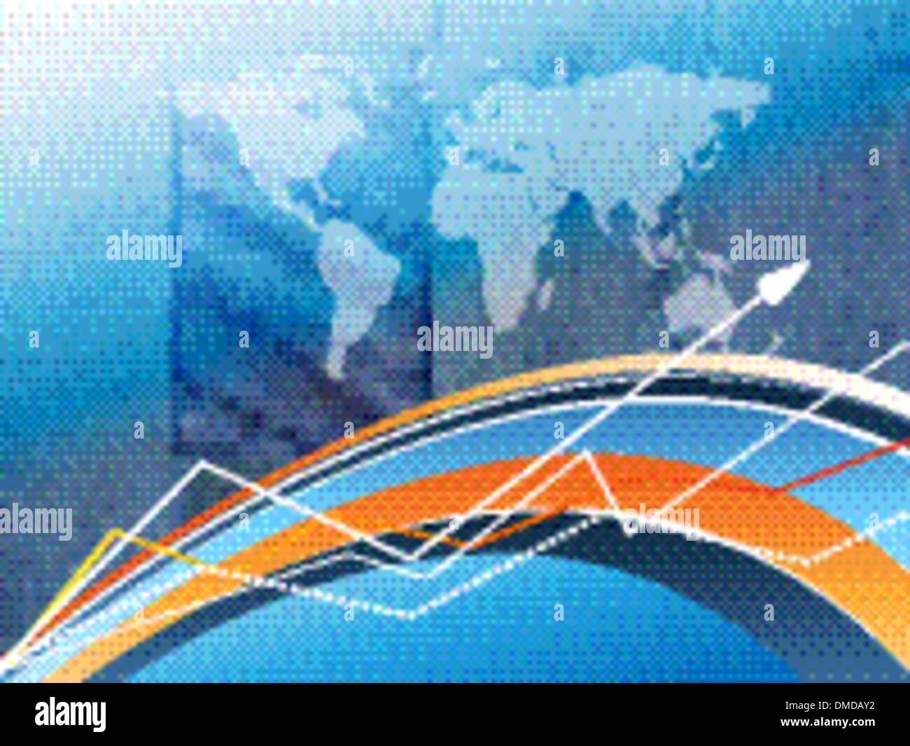 vector statistic backdrop. Eps10 Stock Vector
