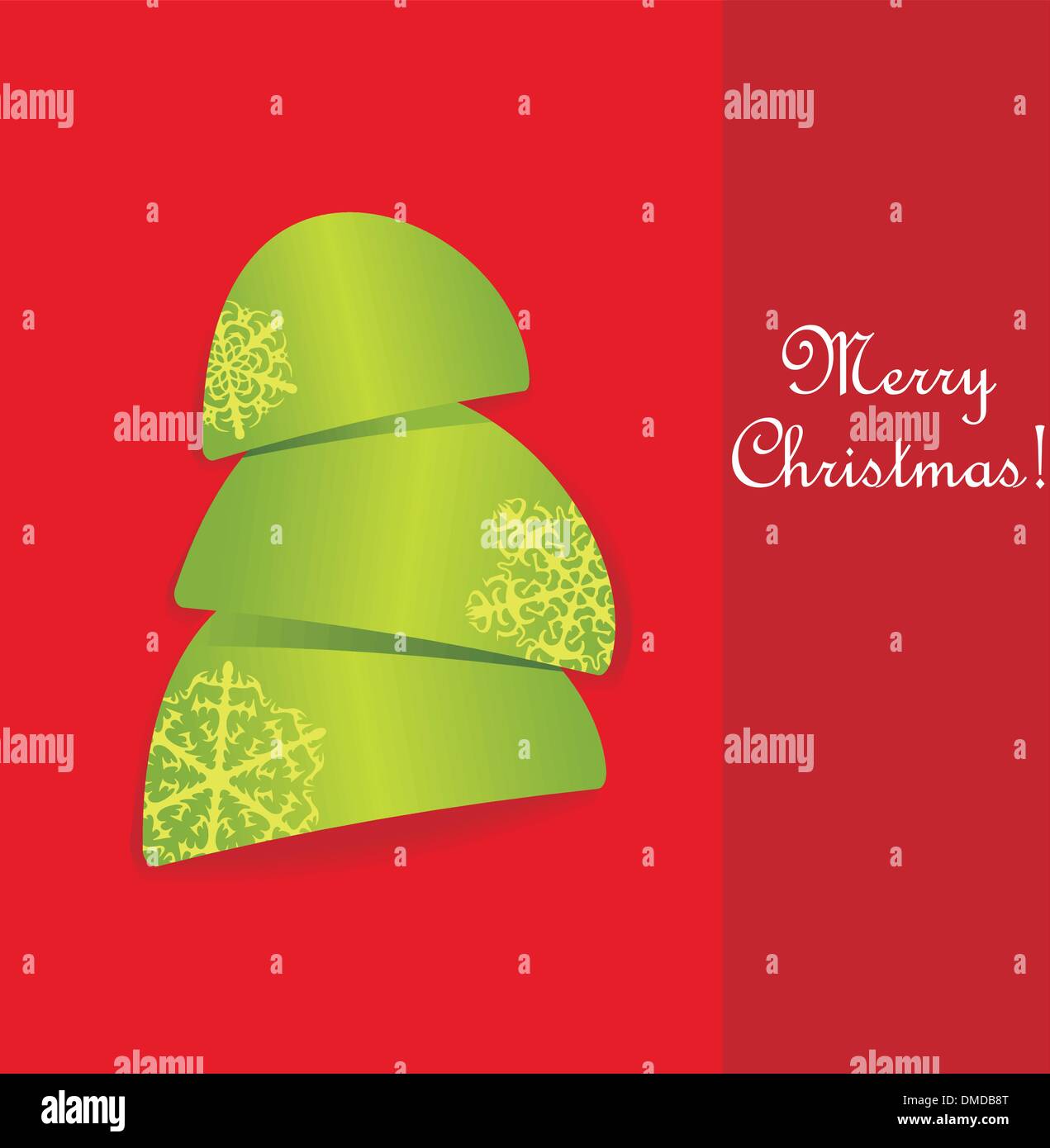 Christmas creative tree Stock Vector Images - Alamy