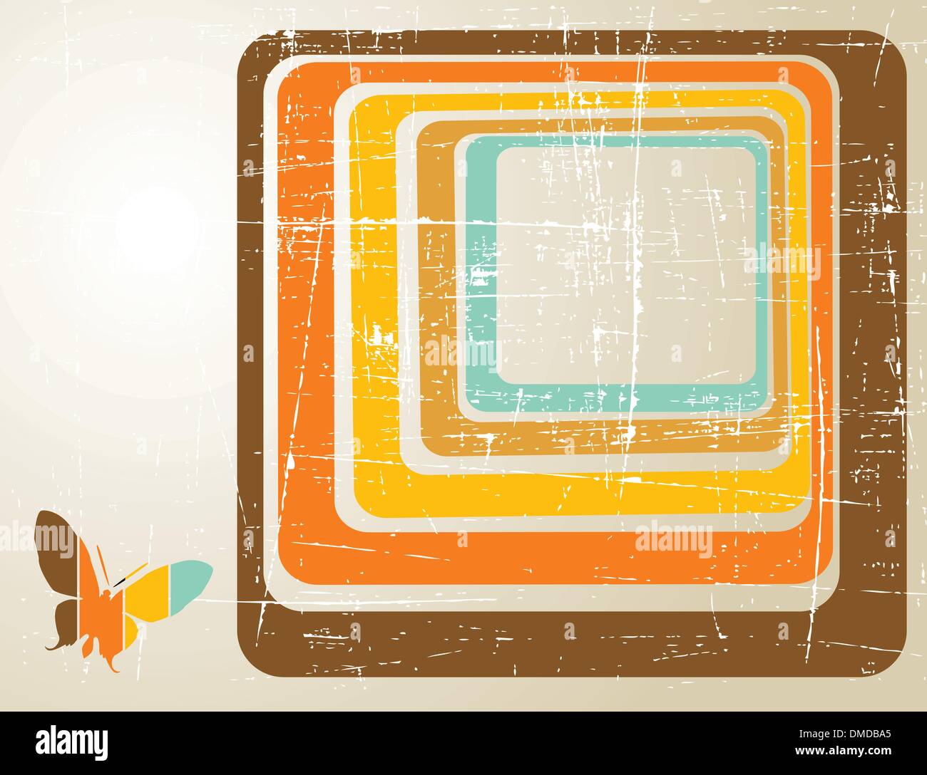 the vector retro grunge background Stock Vector Image & Art - Alamy