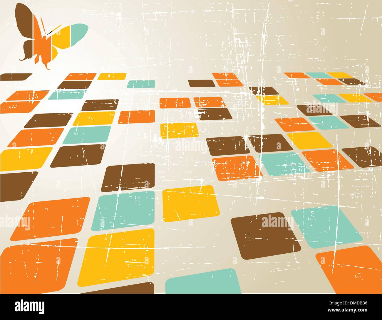 the vector retro grunge background Stock Vector Image & Art - Alamy
