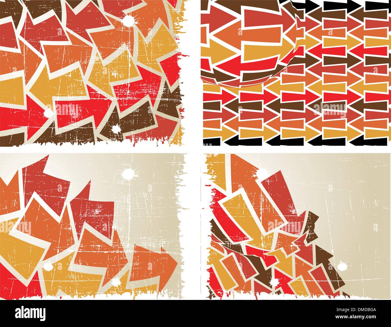 the vector retro grunge background Stock Vector Image & Art - Alamy