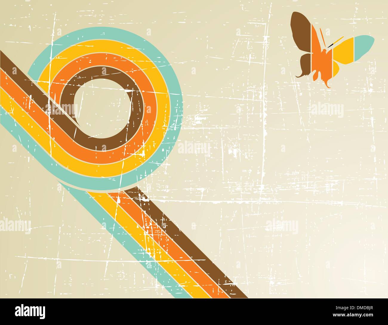 the vector retro grunge background Stock Vector Image & Art - Alamy