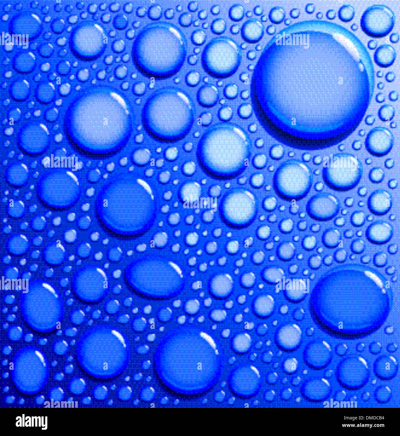 background with water drops Stock Vector Image & Art - Alamy