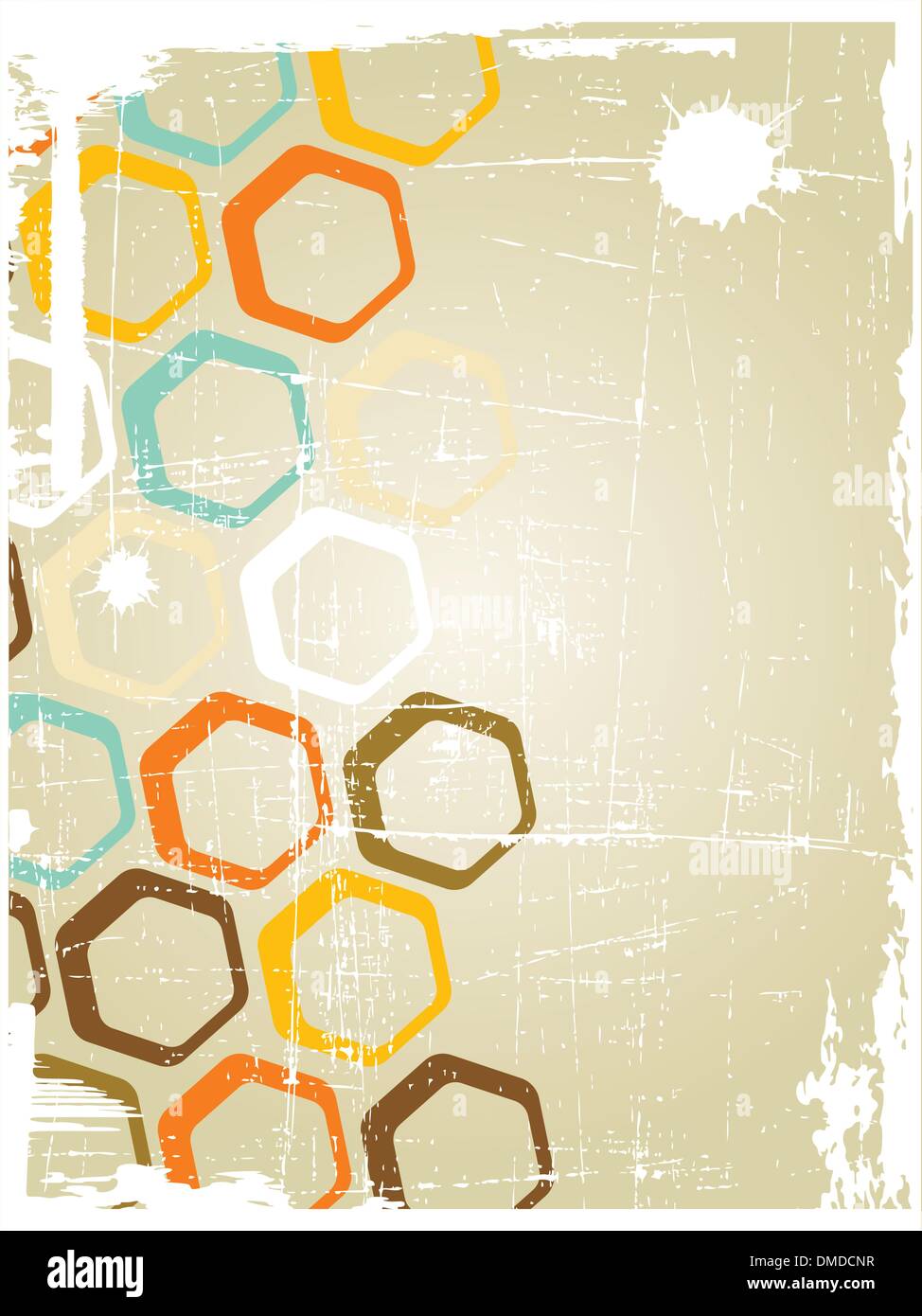 the vector retro grunge background Stock Vector