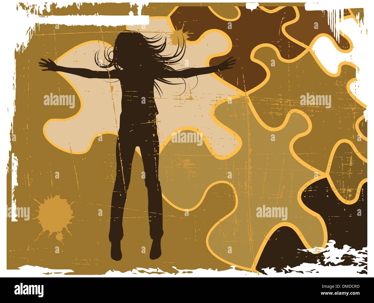 the grunge vector retro abstract background Stock Vector Image & Art ...