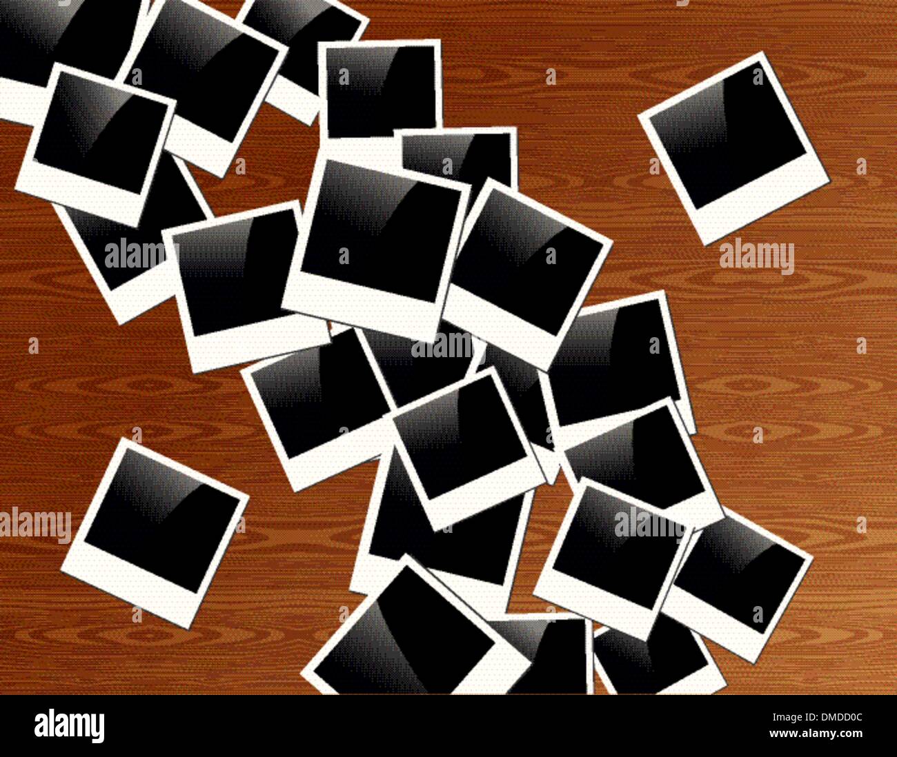 Retro photo frame background Stock Vector Image & Art Alamy