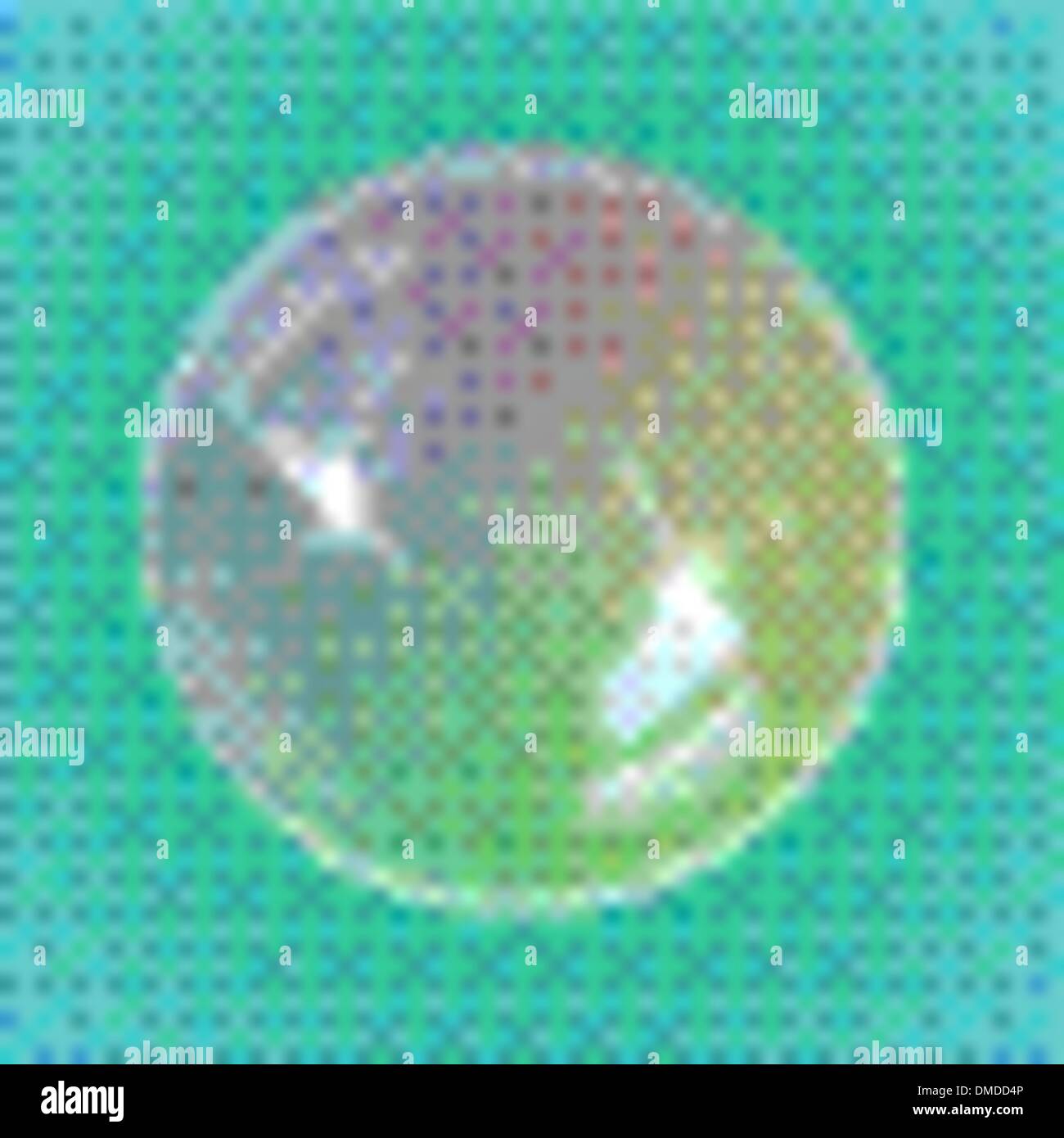 Rainbow soap bubbles, eps10 vector Stock Vector
