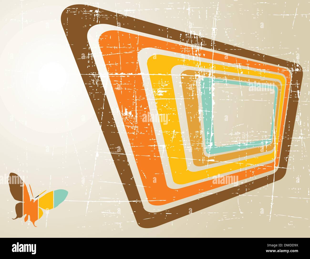 the vector retro grunge background Stock Vector Image & Art - Alamy
