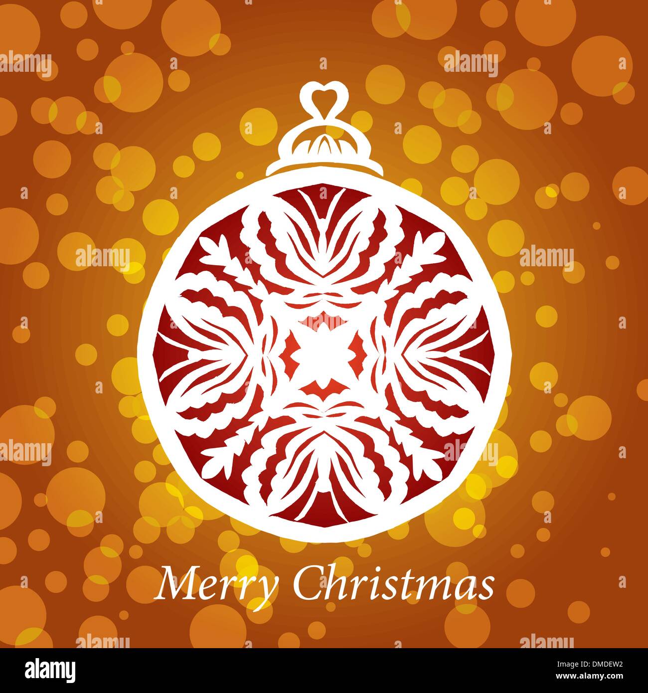 Paper decorations christmas Stock Vector Images Alamy