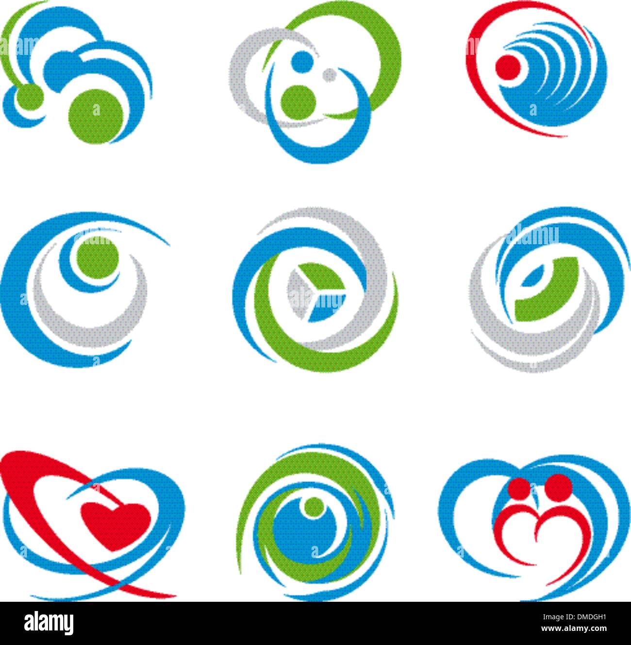 set of vector symbols Stock Vector Image & Art - Alamy