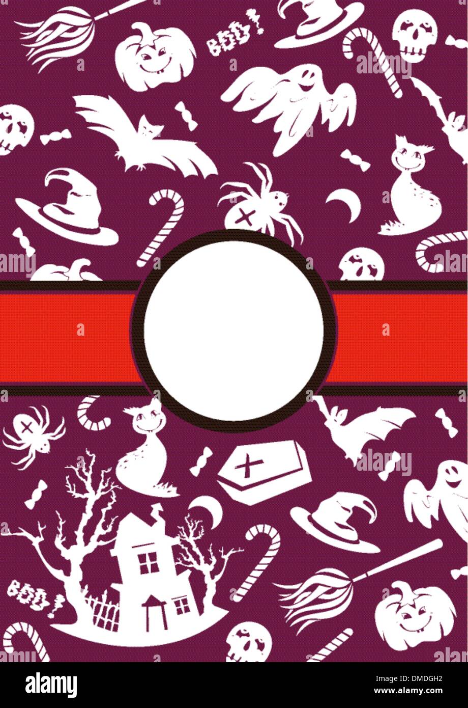 Halloween vector frame Stock Vector Image & Art - Alamy