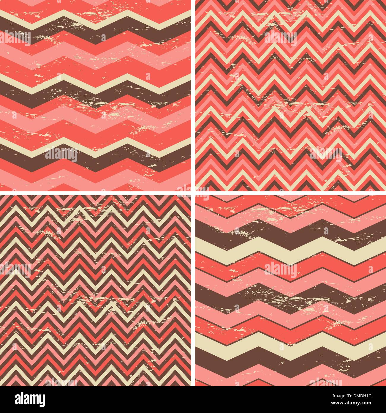 Seamless Chevron Patterns Collection Stock Vector Image Art Alamy