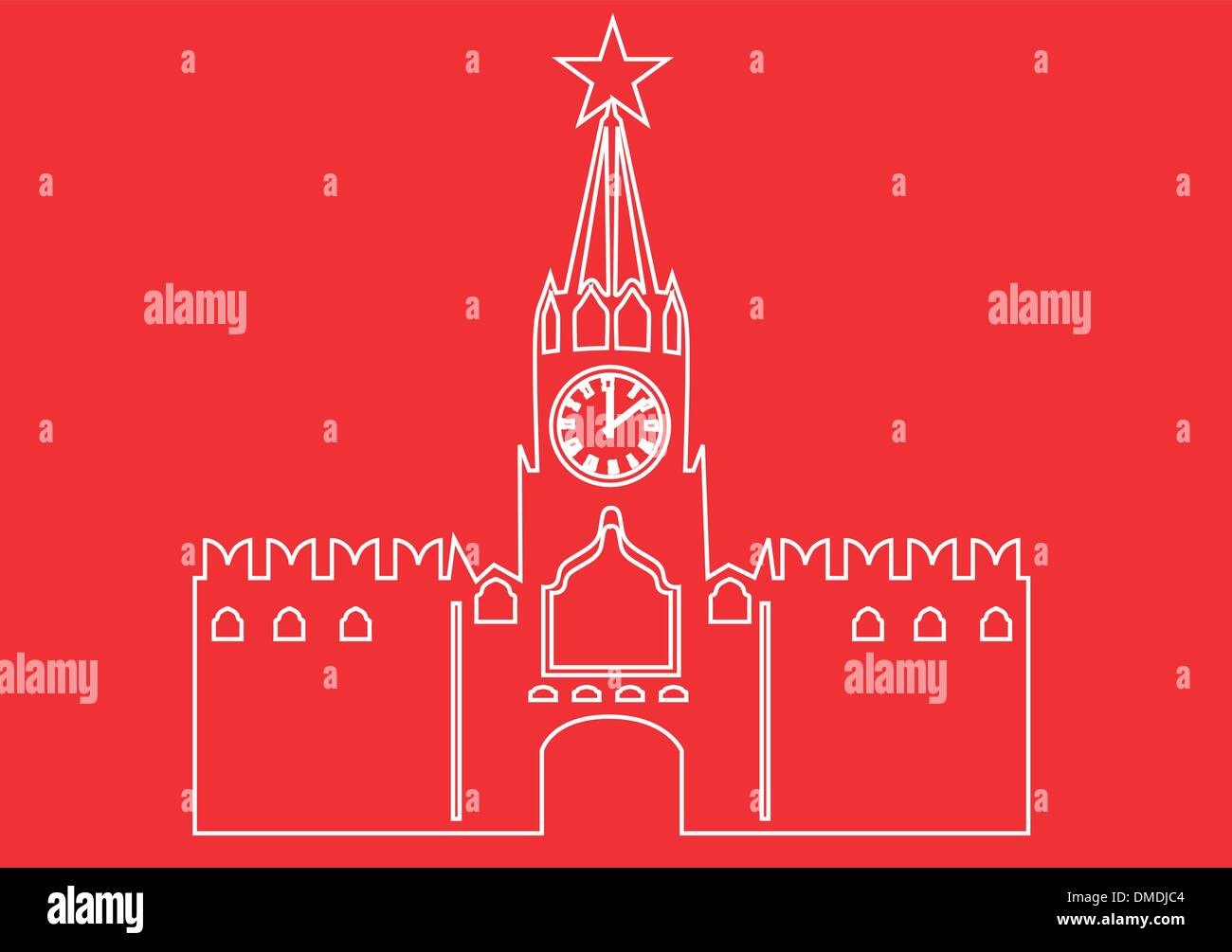 Moscow Kremlin Stock Vector Image & Art Alamy