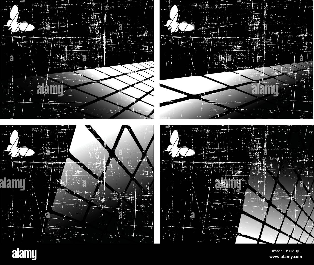 the black and white vector abstract background Stock Vector Image & Art ...