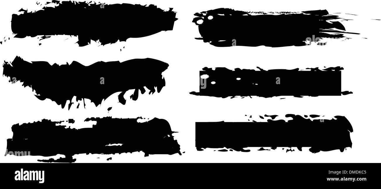vector black banners set Stock Vector Image & Art - Alamy