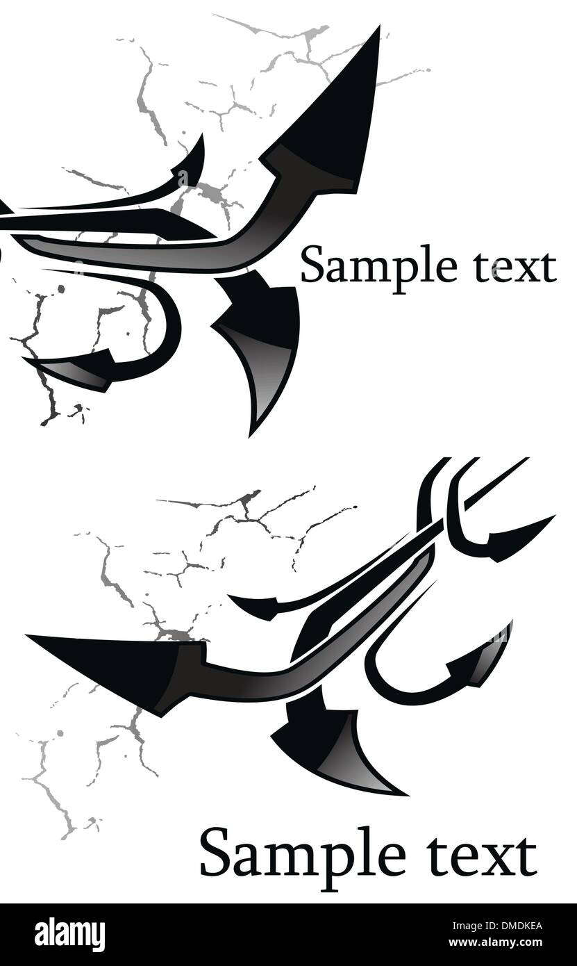 the vector abstract arrow background Stock Vector Image & Art - Alamy