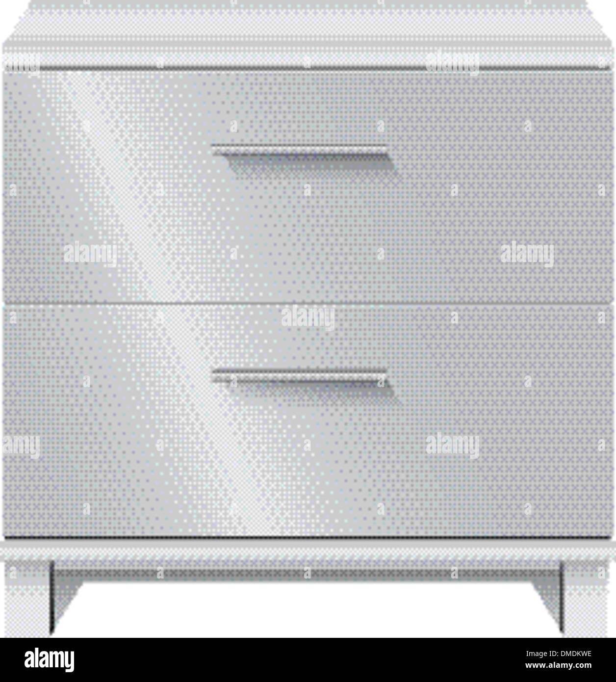 File Cabinet Stock Vector