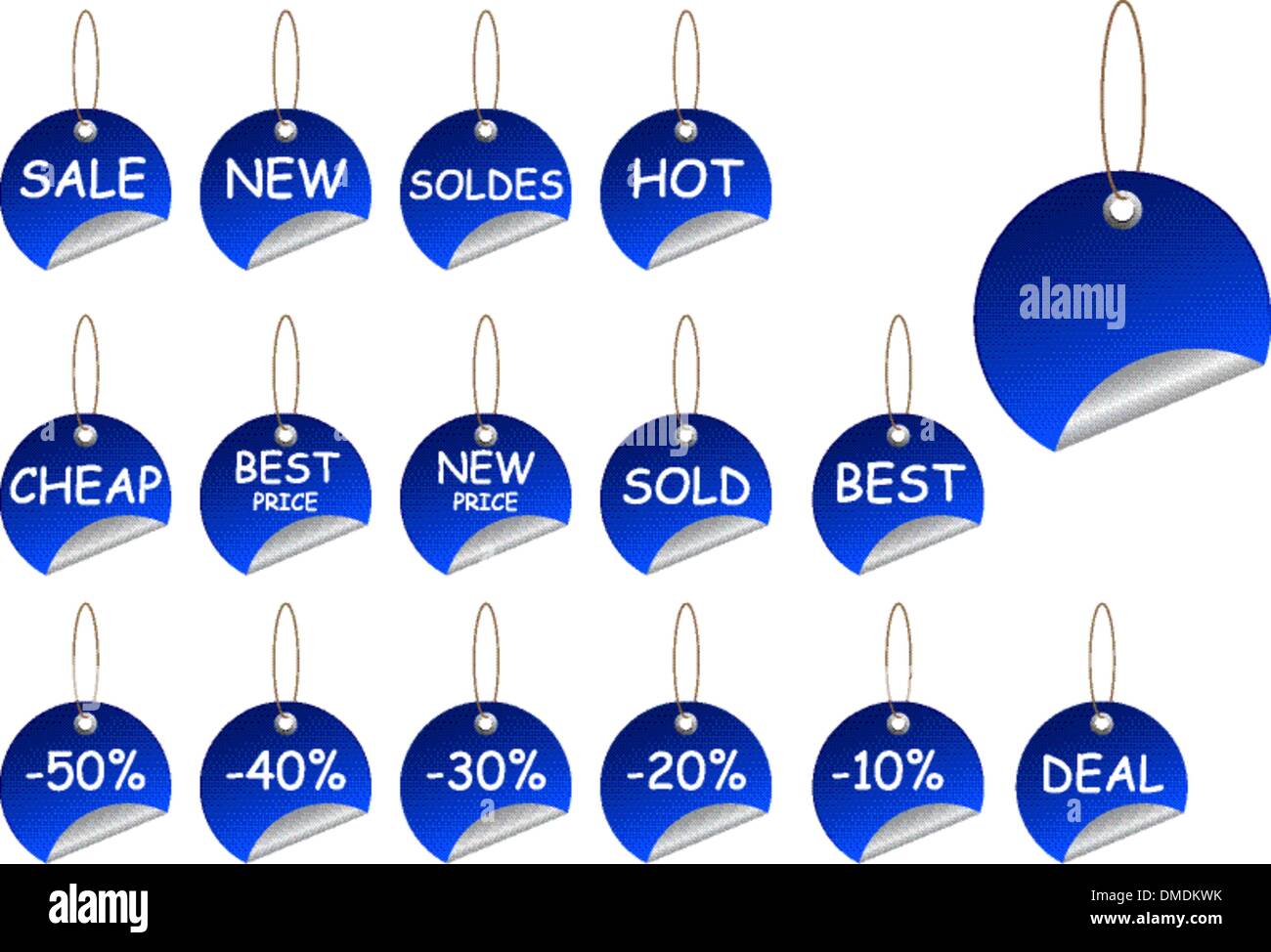 Sale Sticker Set Stock Vector Image & Art - Alamy