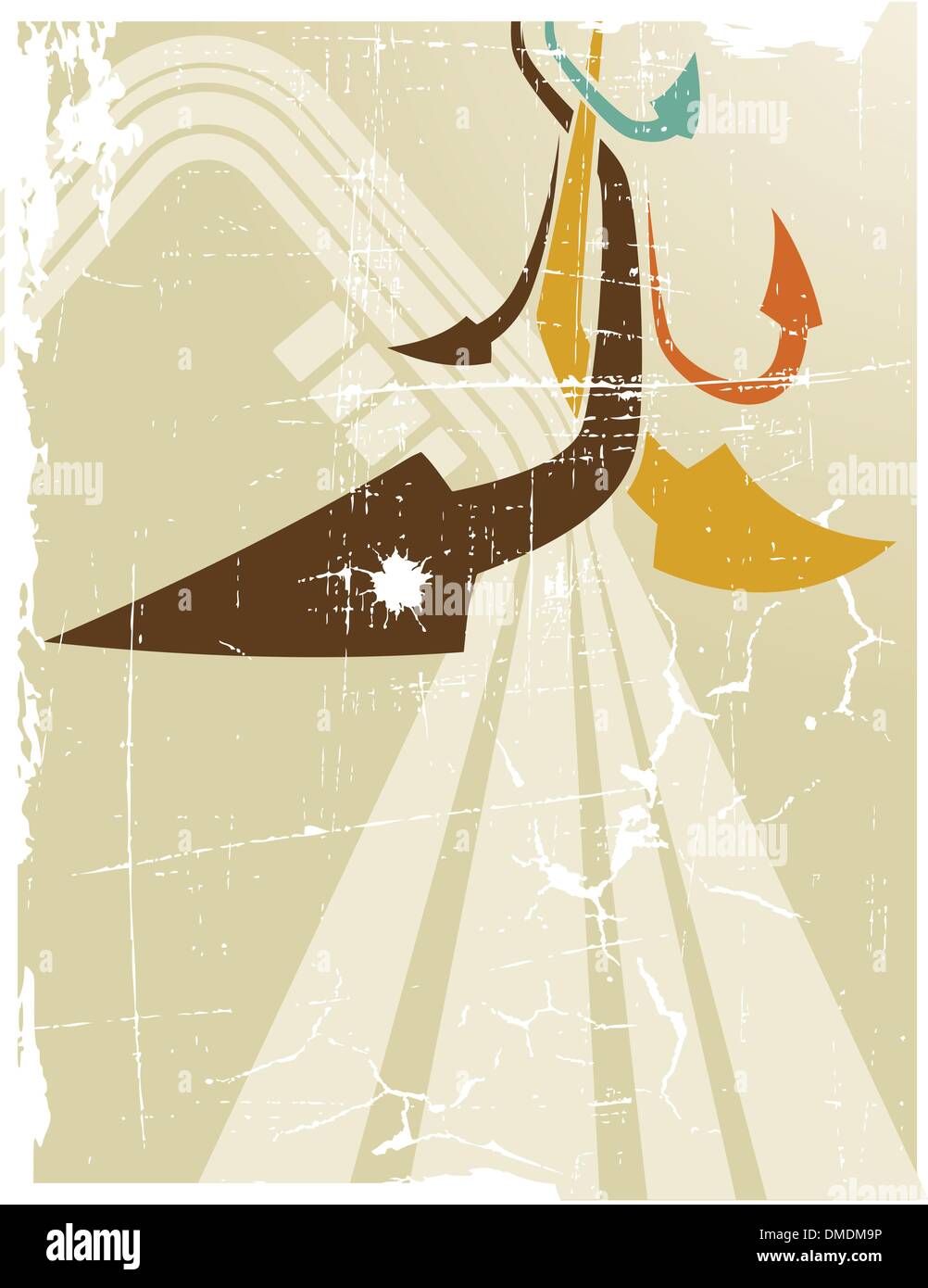 the vector retro grunge background Stock Vector Image & Art - Alamy