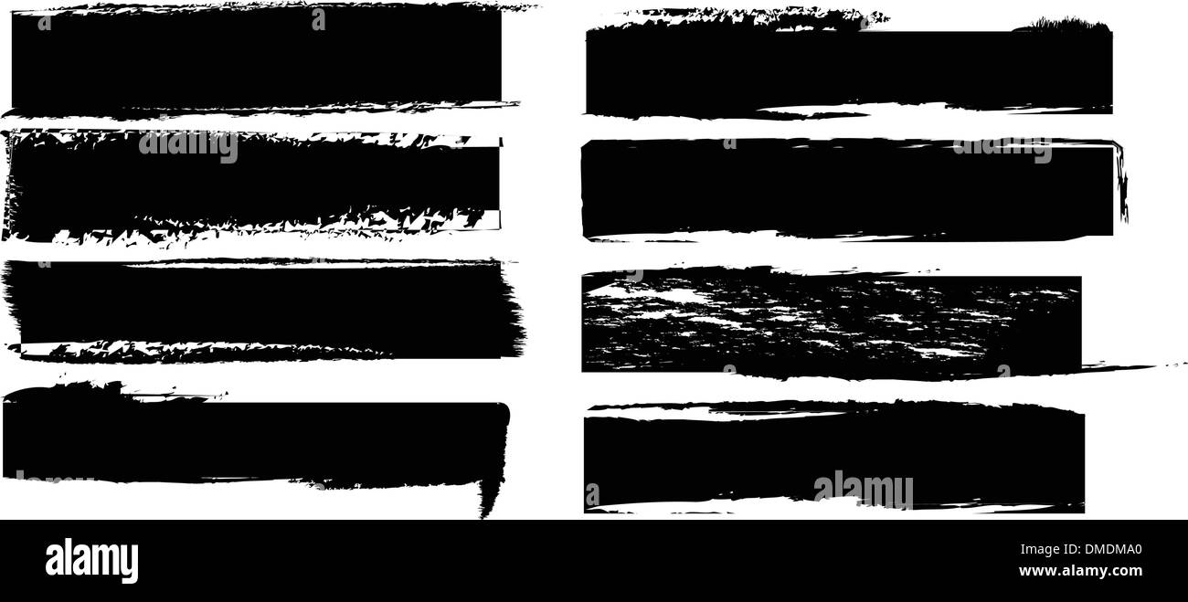 vector black banners set Stock Vector Image & Art - Alamy