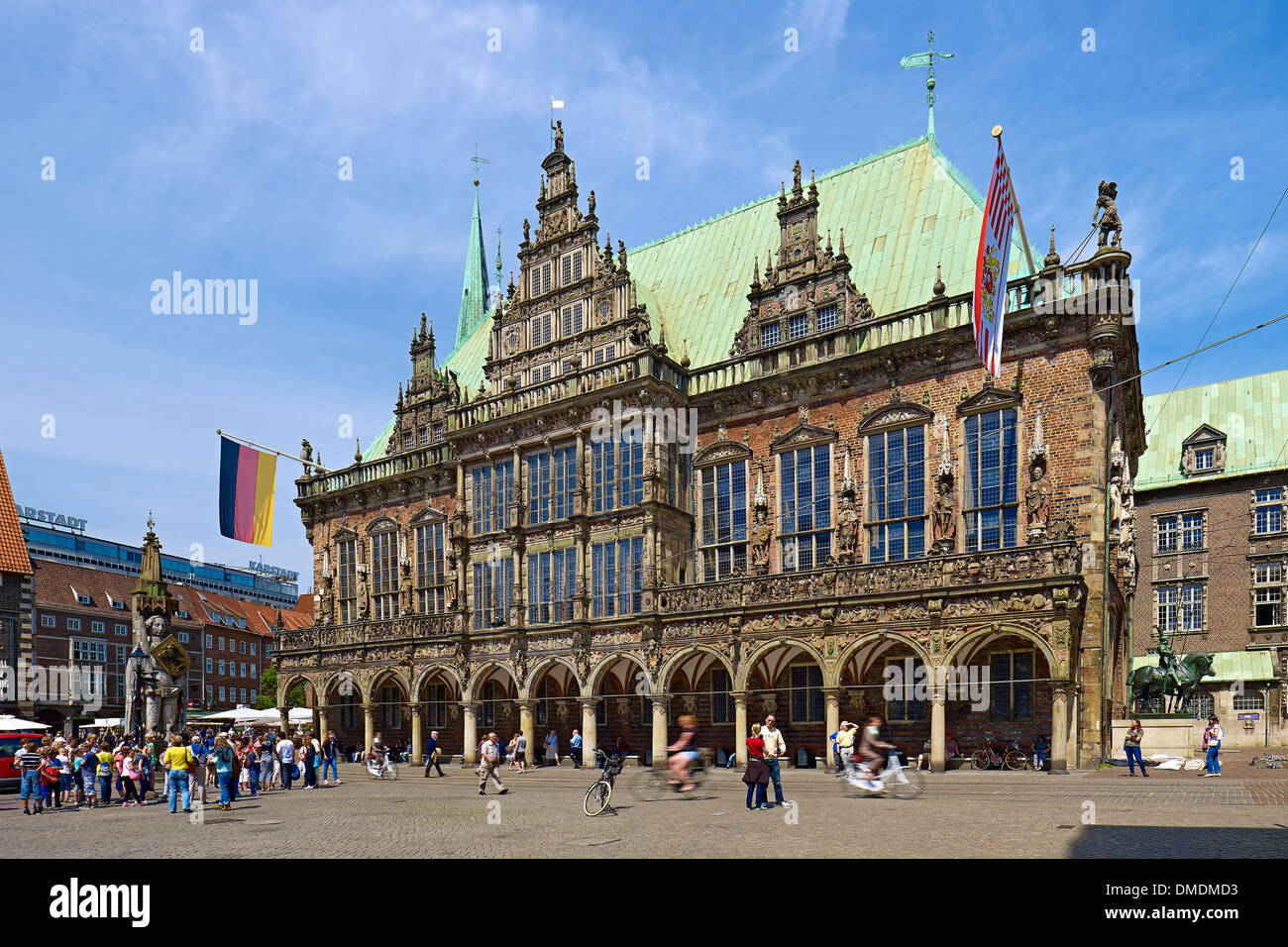 Old City Hall, Hanseatic city of Bremen, Bremen, Germany Stock Photo